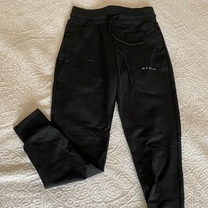 NVGTN black joggers